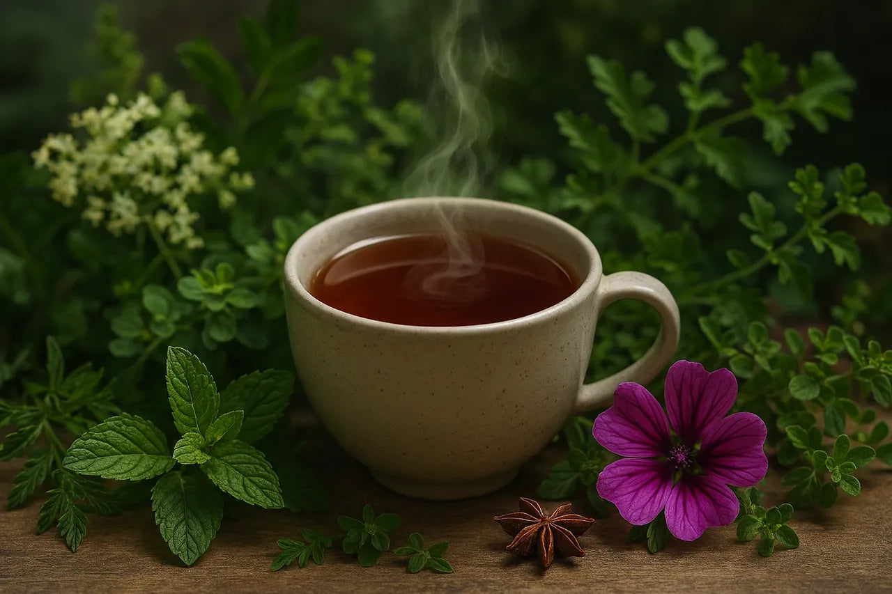 From Garden to Cup: The Beauty of Natural Ingredients