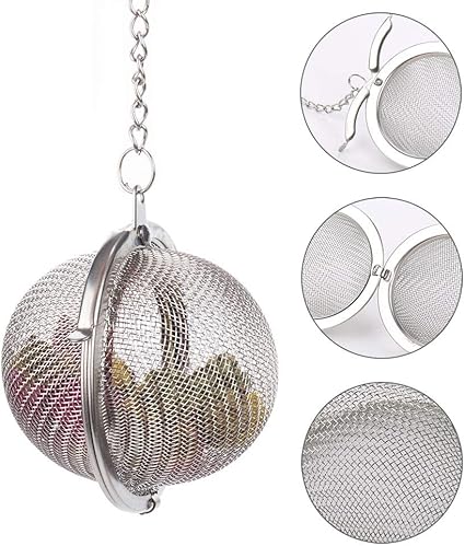 2-Piece Stainless Steel Tea Ball Infusers